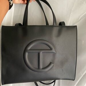 TELFAR Medium Shopping Bag - Black